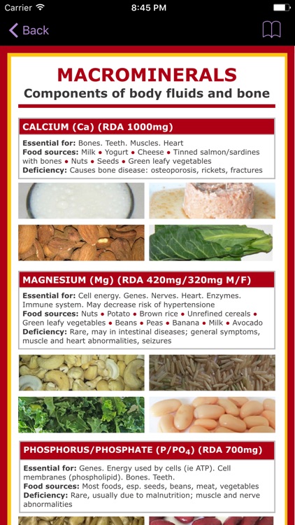 Magnesium Counter & Tracker for Healthy Food Diets screenshot-3
