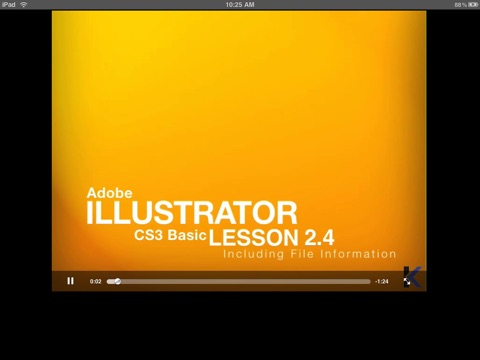 Video Training for Illustrator CS3 HD screenshot 2