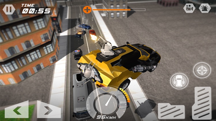 Secret Agent Flying Car Chase - Real Life Crime 3D screenshot-4