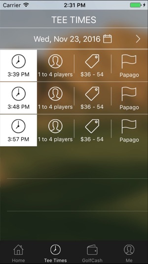 Papago Golf Course Tee Times(圖4)-速報App