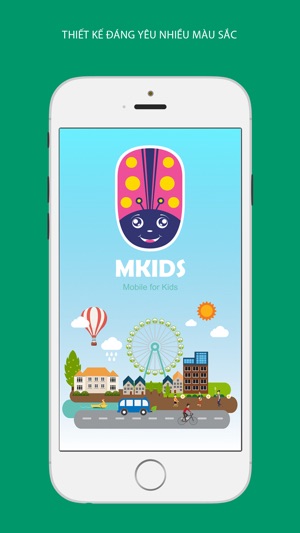 MKIDs – Điện thoại dành riêng cho trẻ em