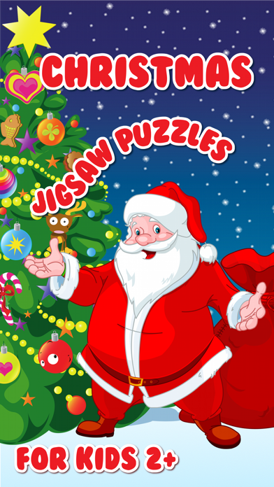 How to cancel & delete Christmas Jigsaw Puzzle Games for Toddler.s Kid.s from iphone & ipad 1