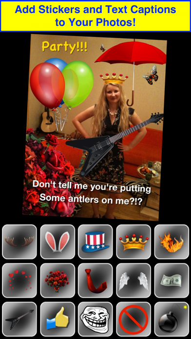 Antlers Booth Lite : Your friends look better with antlers and bunny ears Screenshot 3