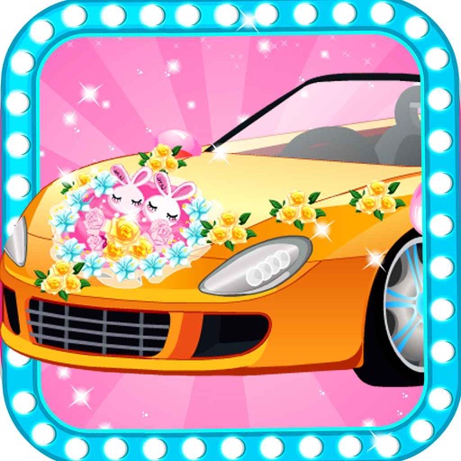 Princess Fancy Wedding Car - Romantic Lovers Fashion Design,Kids Games Icon