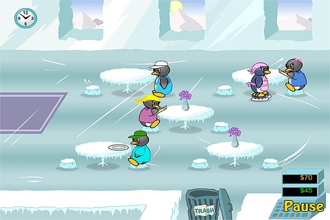 Penguin Diner Dash:Restaurant Story screenshot 2