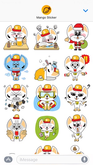 TORO TORO have a fun day - Mango Sticker(圖2)-速報App