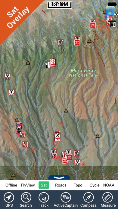 Mesa Verde Park  GPS and outdoor map with guide screenshot 4