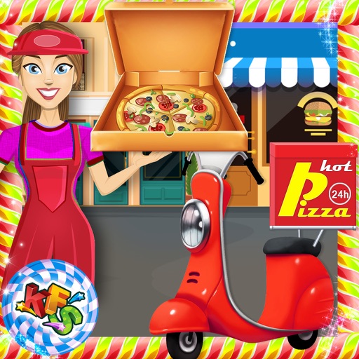 City Girl Pizza Delivery - Food Fever Cooking icon