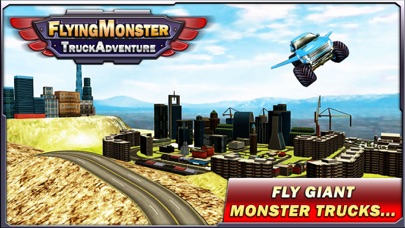 Flying Monster Truck Adventure & Lorry driving 1.0 IOS -