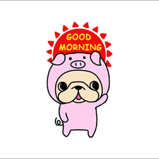 Animated Bulldog Sticker icon