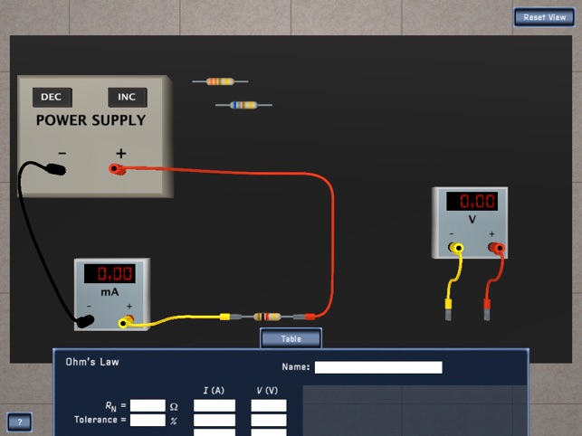 HSVPL Ohm's Law