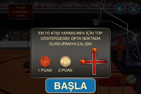 Basketbol - Şut Atışı screenshot 2