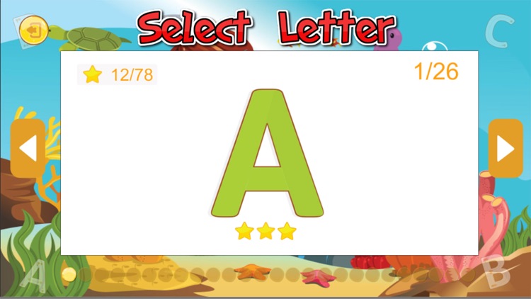 ABC Alphabet Tracing Mermaid Coloring for kids screenshot-3