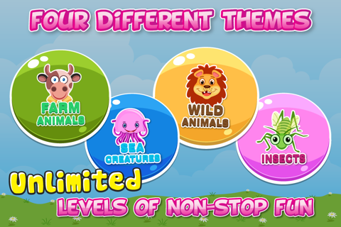 Animals Matching Blocks for Kids screenshot 3