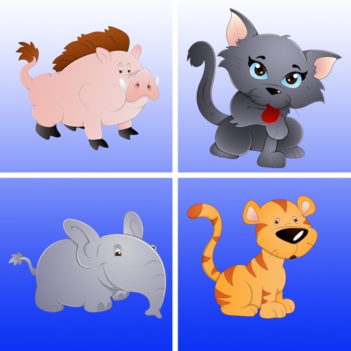 Kids Coloring Book Cute Animals iOS App