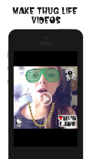 Thug Life Maker - Create Funny Videos & Photos(圖1)-速報App