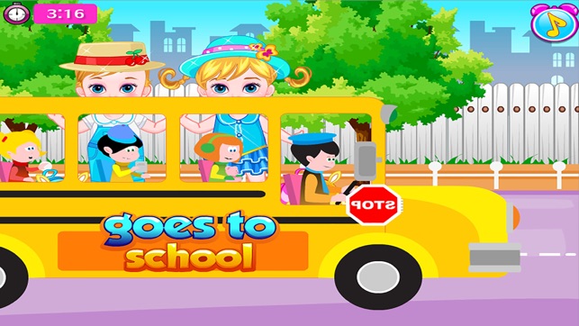 Baby Twins go School －Kids Care(圖5)-速報App