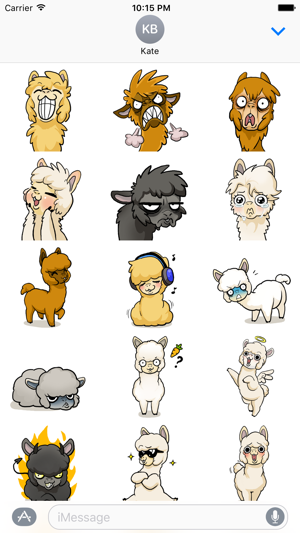 Fluffy Alpacas Stickers(圖2)-速報App