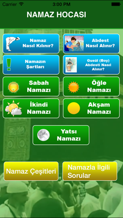 How to cancel & delete Namaz Hocası Sure, Dua, Abdest, Ayet, Hadis from iphone & ipad 1