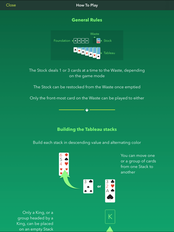 Solitaire 7: Classic klondike solitaire screenshot