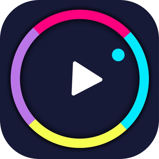 crazy circle wheel - color ball switch free game iOS App