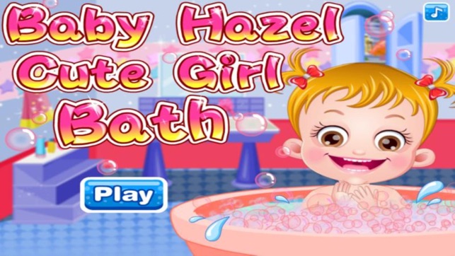 Baby Hazel Cute Girl Bath(圖1)-速報App