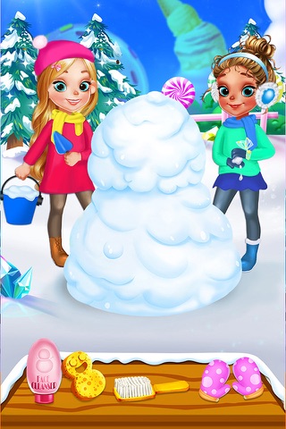 Snowman Hair Salon - Fun Hairstyles Makeover Game! screenshot 4
