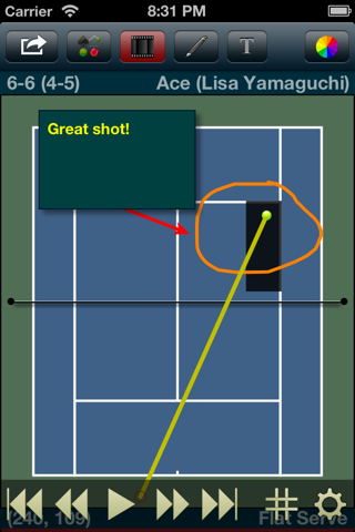 Tennis Score Tracker (Blue) screenshot 4