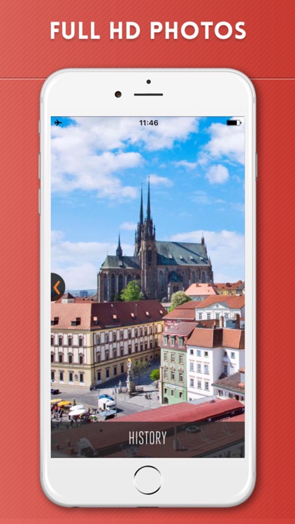 Brno Travel Guide with Offline City Street Map