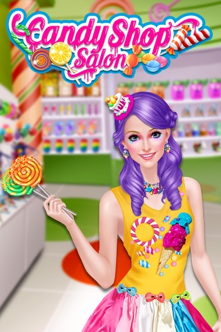 Candy Shop Girl: Sweet Cooking & Beauty Salon Game screenshot 3