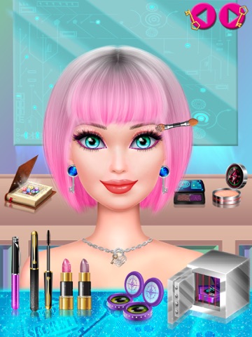 Super Spy Girl Salon: Kids Makeup & Dress Up Games screenshot 3