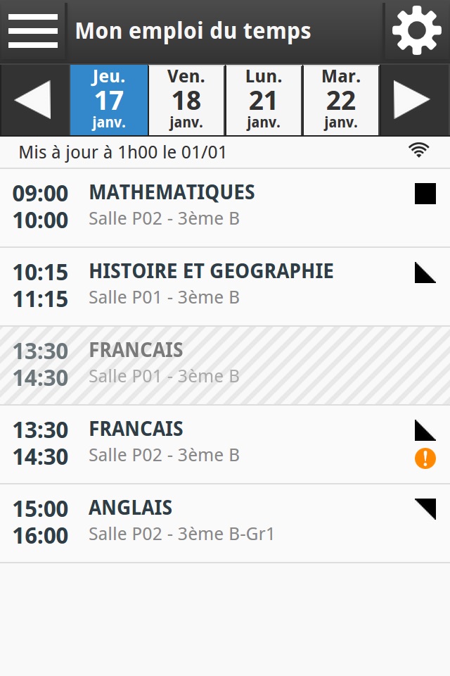 eCollège31 screenshot 3