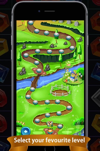 Wondrous Crystal Match 3 Puzzle screenshot 3