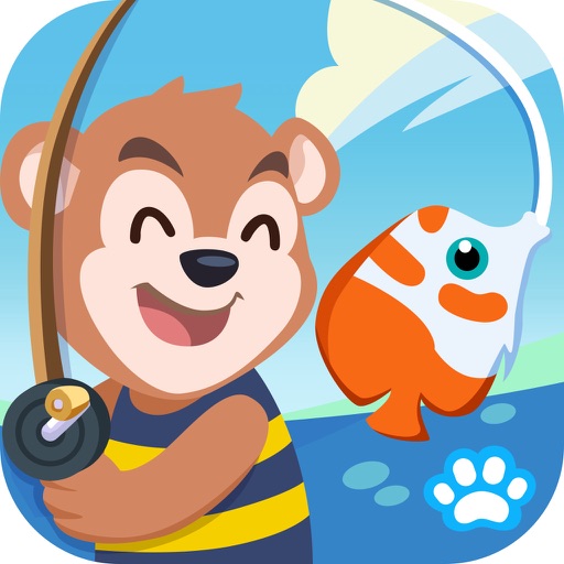 Kids Angling- Uncle Bear education game Icon