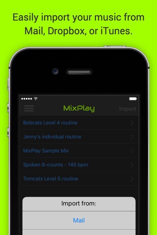 MixPlay routine-music player screenshot 3