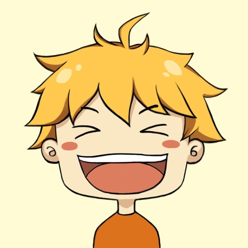 Hiroki stickers ~ the boy with golden hair icon