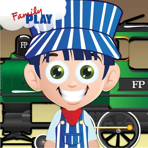 Locomotives: Train Puzzles for Kids Icon