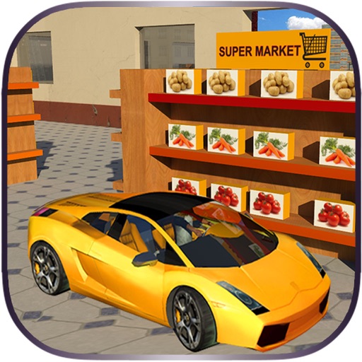 Drive Thru Supermarket 3D Grocery Shopping Sim iOS App
