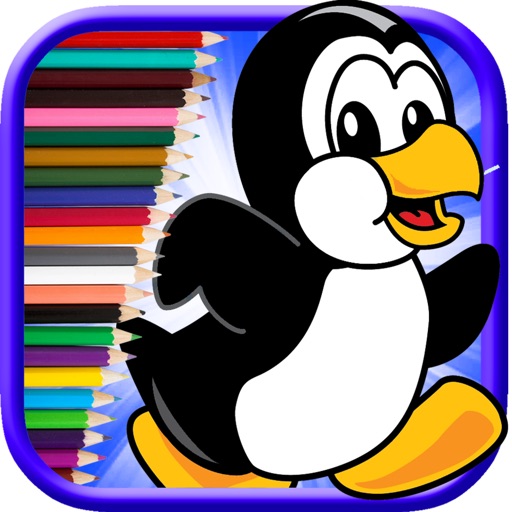 Peppa Penguin Coloring Book Game Kids Icon
