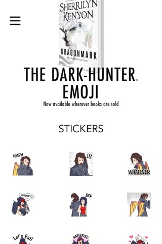 Dark-Hunter® Emojis screenshot 2