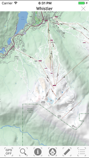 Whistler Area Ski Maps(圖2)-速報App