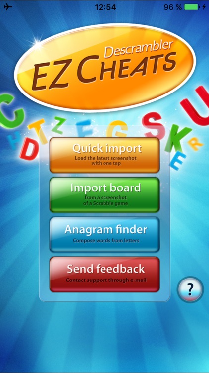 EZ Descrambler Cheat for Scrabble,Words w. Friends