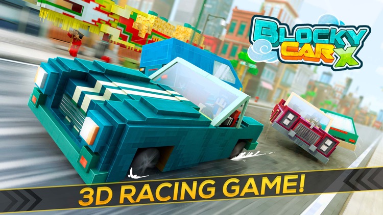 Blocky CarX - Free Racing Car Challenge