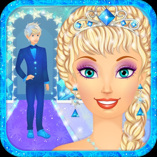 Ice Queen Wedding - Makeup and Dress Up Girl Games Icon
