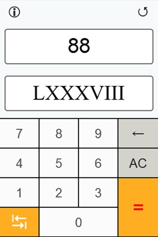 Roman Numerals Converter screenshot 2