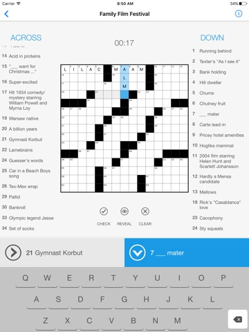 XWord - A delightful crossword app screenshot 3
