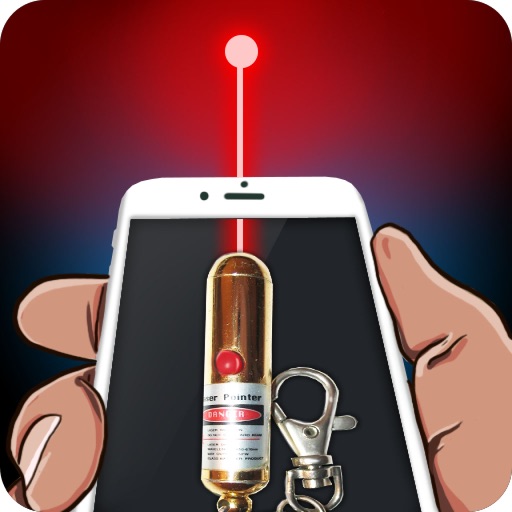 Simulator Laser Funny Prank iOS App