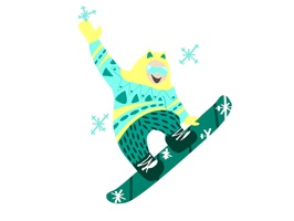 Snowboard & Ski Stickers