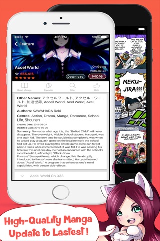 Manga Reader - Search and Read screenshot 2