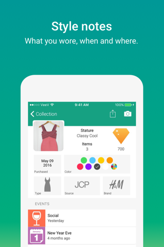 VeeV, the Style App screenshot 2